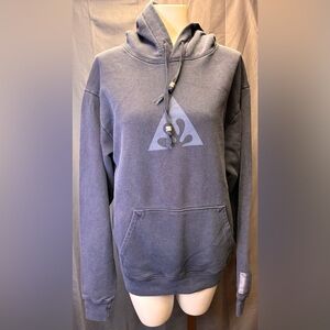 Wasted Collective Oversized Sweatshirt Hoodie Good Times Blue Size Small NWT.
